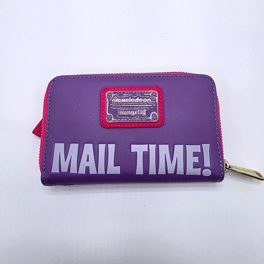 Loungefly Nickelodeon Blues Clues Mailbox Mail Time Zip Wallet Purple Pink 2023